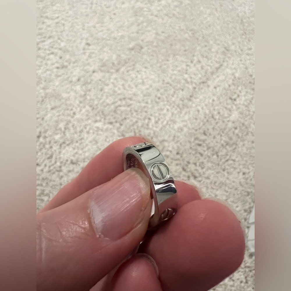 Love Silver Ring - image 3